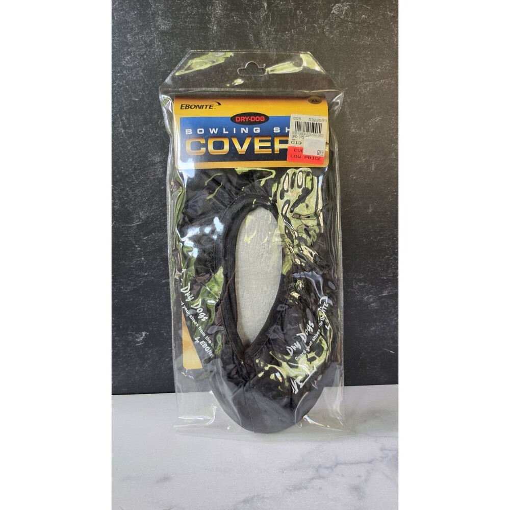 Ebonite Dry-Dog Bowling Shoe Cover Size X-Large New In Package READ Description